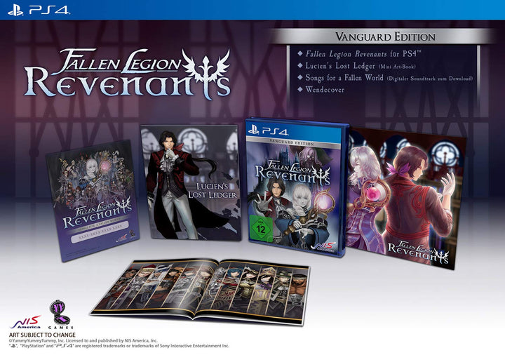 Fallen Legion Revenants Vanguard Edition (Playstation 4) PlayStation 4 Vanguard Edition, PlayStation