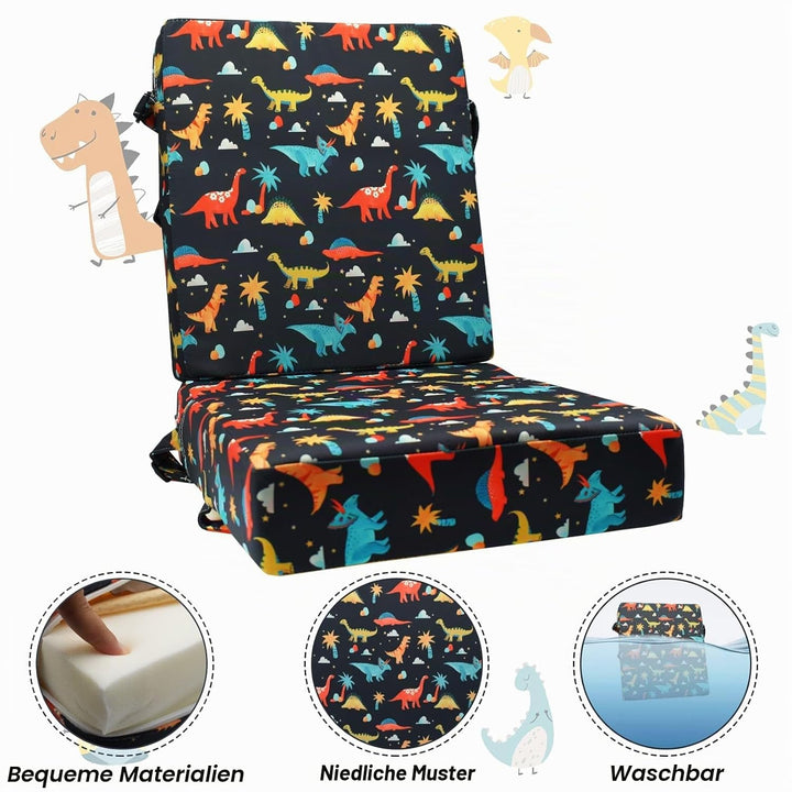 Sitzerhöhung Stühle Kind für Den Tisch, Waschbar 2 Stücke Riemen Sicherheitsschnalle Kinder Booster