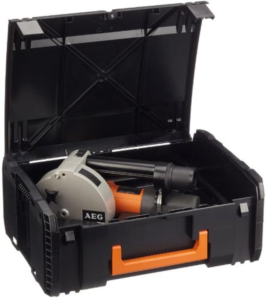 AEG Haustechnik Haustechnik 4935413605 Mauernutfraese, 1500 W, 18 V, Schwarz, Orange, Silber