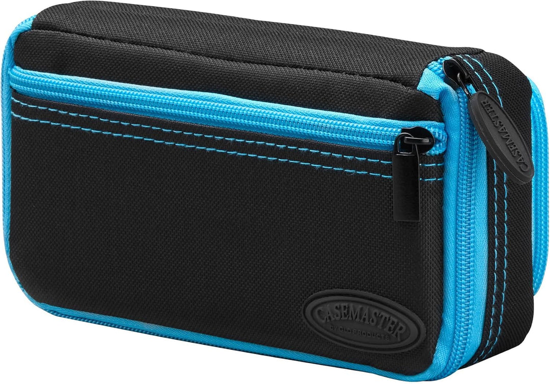 Casemaster Plazma Plus, 3 Dart-Etui für weiche Dartpfeile und Stahlspitzen, grosse vordere Handytasc