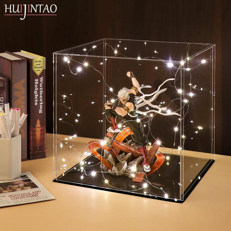 Huijintao Acryl Vitrine/Schaukasten/Display Case/Display Box für Figuren, Sammlerstücke | Selbstmont