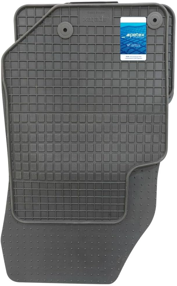 PETEX Gummimatten passend für Corsa F ab 11/2019 / Mokka B ab 03/2021 schwarz 4-teilig