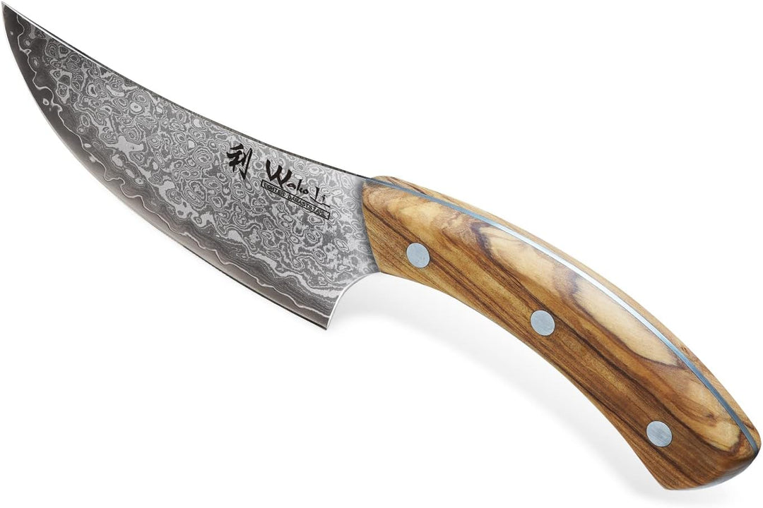 Wakoli Kleines Chefmesser 13 cm Klinge I Scharfes Küchenmesser und Profi Kochmesser aus japanischem