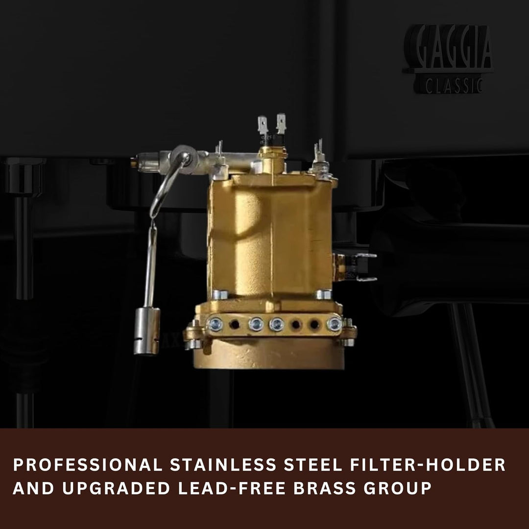 Gaggia Classic Evo INOX RI9481/11 Edelstahl, Edelstahl