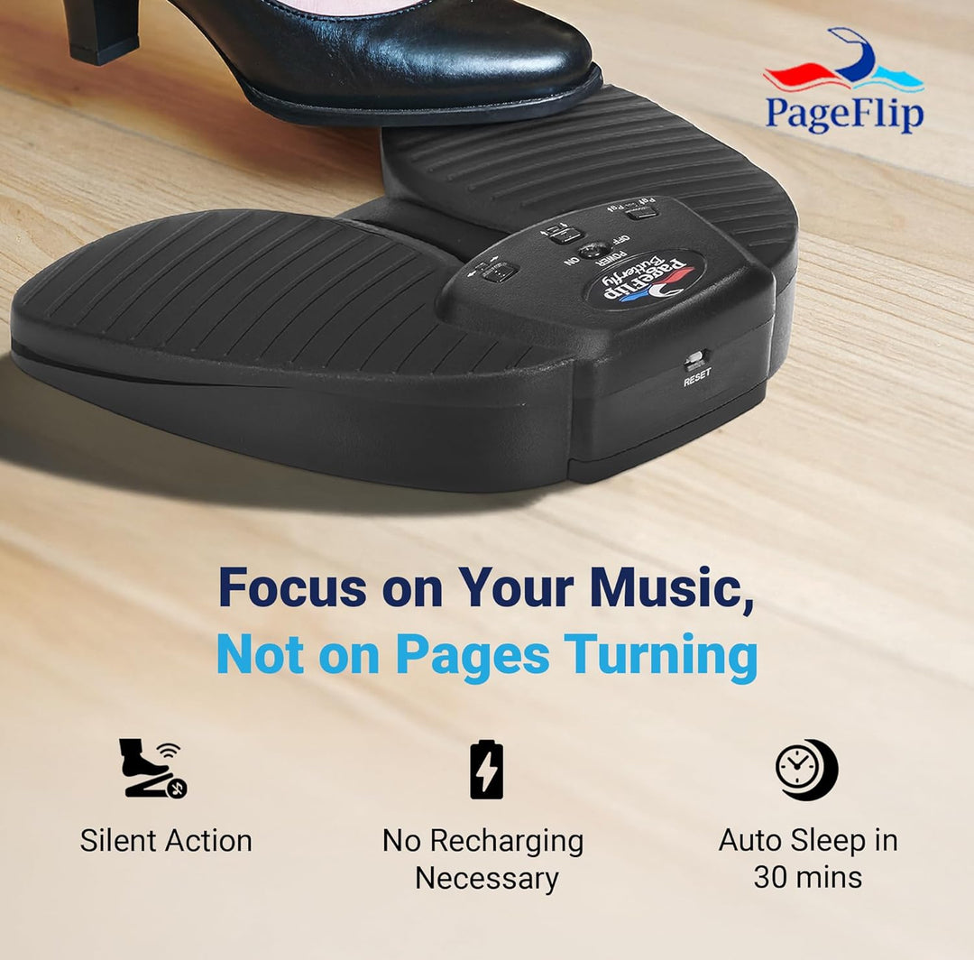 PAGEFLIP Butterfly Bluetooth Pedal zum Umblättern