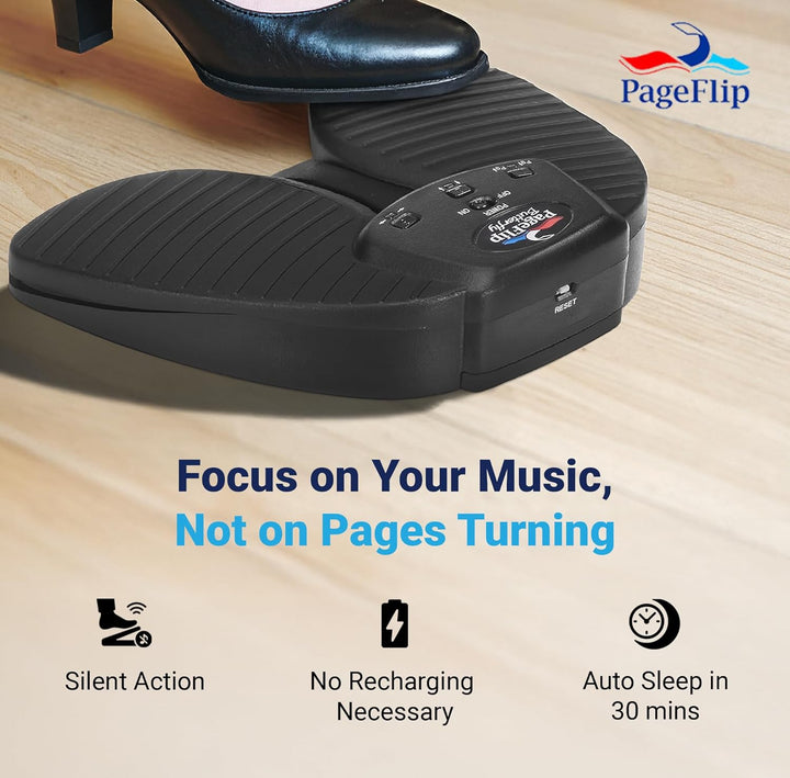 PAGEFLIP Butterfly Bluetooth Pedal zum Umblättern