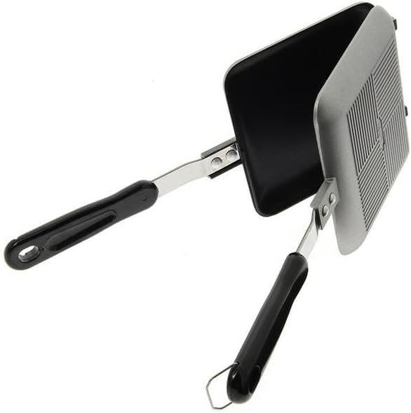 NGT Toastie Maker Gun Metal Toaster Camping Karpfenangeln