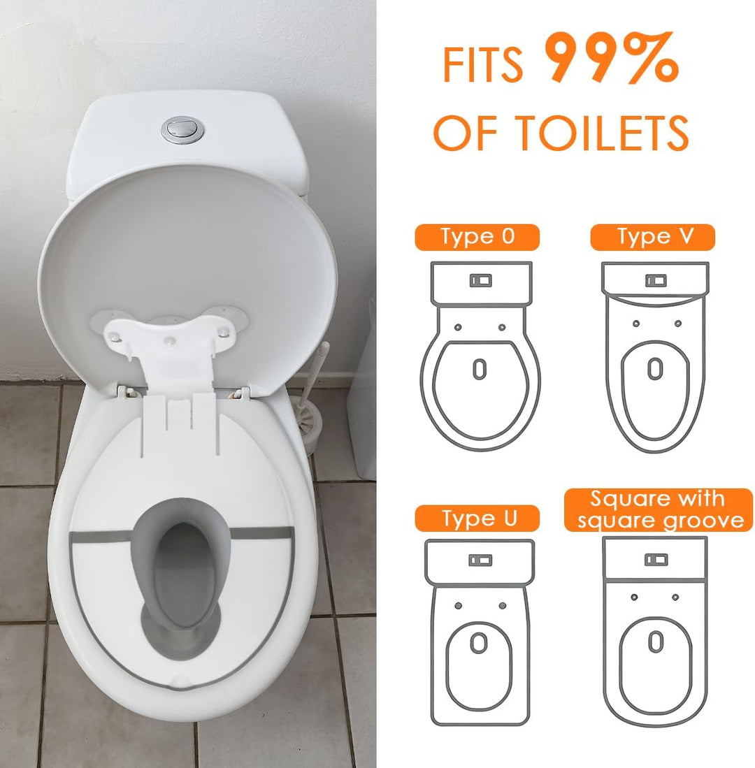 Toilettensitz Kinder Faltbar - WC Sitz mit Saugnapf &amp; Spritzschutz | Tragbarer Kinder Toilettensitz,