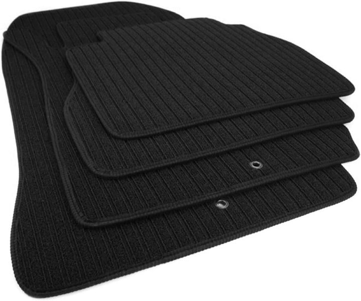 Kfzpremiumteile24 Fussmatten Velours Kompatibel mit E-Klasse W210 S210 T-Modell Baujahr 1995-2002 Ri