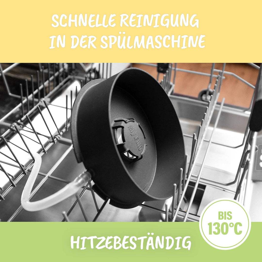 Dampfentsafter für Monsieur Cuisine Connect, Smart & Trend – Zubehör zum Entsaften grosser Mengen Ob