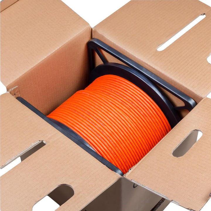 HB-DIGITAL 100m CAT 7 Netzwerkkabel LAN Kabel Verlegekabel Ethernet Installationskabel 10 Gbit/s AWG