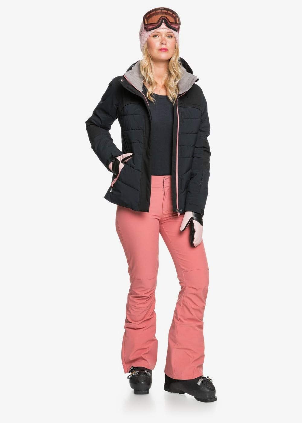 Roxy Damen Creek-Shell-Schneehose für Frauen, Dusty Rose