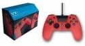 Gioteck PS4 Controller, kabelgebunden, Klinkenstecker 5 mm, Rot, VX4PS4-43-MU, rot