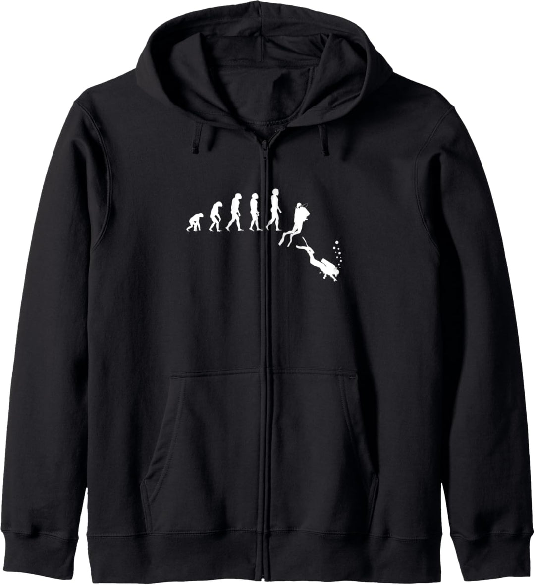 Diving Evolution Scuba Diving Unterwasser Taucher Apnoe Diving Kapuzenjacke
