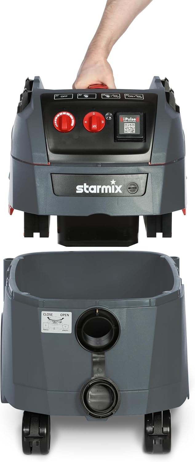 Starmix Nass- und Trockensauger iPulse L-1635 Basic, hochwertiger Hochleistungs-Industrie-Staubsauge