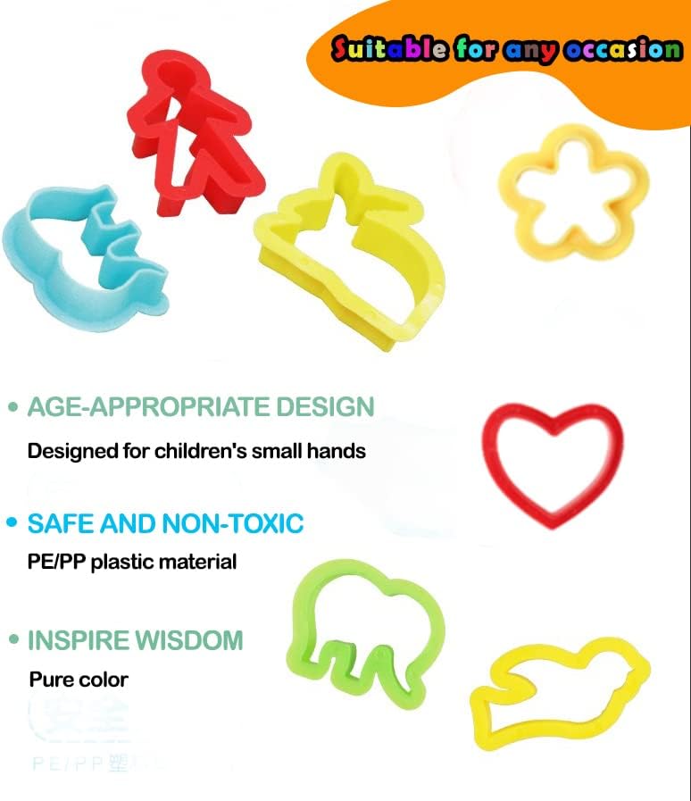 Knete Zubehör Set,29 Stück Teig Plastilin Werkzeugset für Kinder, Einschliessen Teig Plastilin Werkz