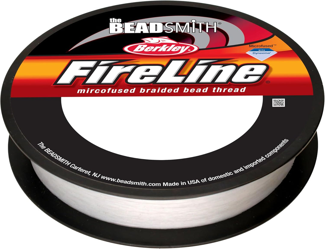 8Lb Fireline Crystal Pre Waxed Beading Thread .007In 0.17mm Diameter 125 Yard