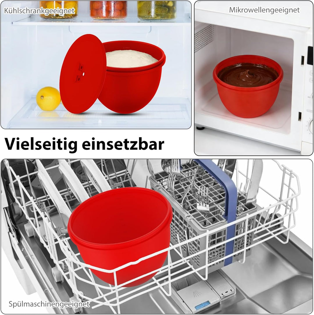 Silikon Einsätze für KitchenAid 4.8L (5 Qt) Standmixer,1 PCS Silikoneinsatz für Kitchenaid mit Decke
