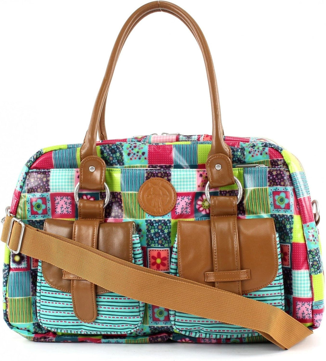 Lässig Vintage Metro Bag Flower Quilt, Flower Quilt