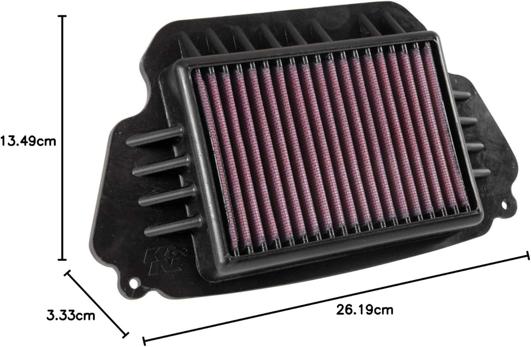 K&N Motorluftfilter: Hochleistungs-, Premium-, Powersport-Luftfilter: Passend für 2014–2018 HONDA (C