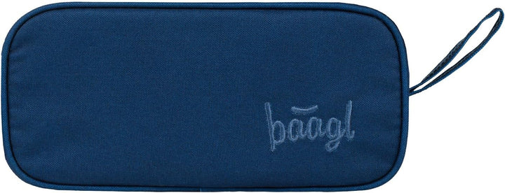 Baagl Federmäppchen Mädchen Jungen Schule Federmappe 3 Fächer - Big Navy | Diese praktische Federtas