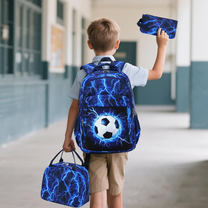 LEDAOU Schulrucksack Junge Teenager Kinder Juvenile Mädchen Daypack Mädchen Freizeitrucksack Backpac