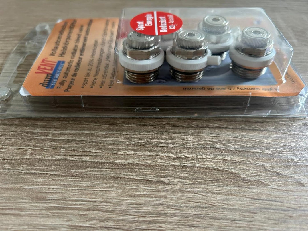 duroVENT Automatischer Heizkörper-Entlüfter im 5er-Set, für 1/2"-Anschluss (Vollautomatischer)
