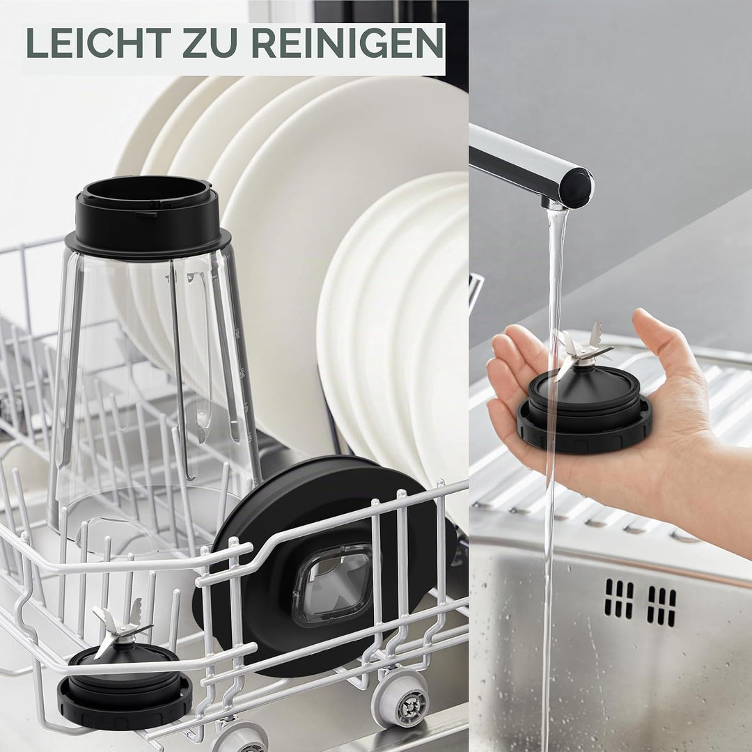 Moulinex PerfectMix Essential, Hochleistungsmixer, 1200 W, Powelix-Klingen-Technologie, leicht zu re