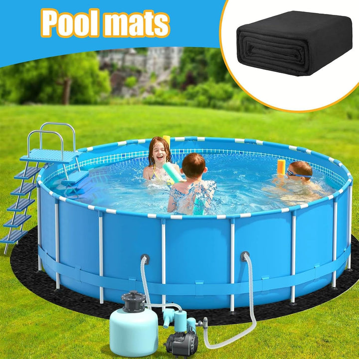 Poolfolie, Schwimmbad, pannensicher, stabiles Material, 3,1 m, Flexible Passform, geeignet für Beton