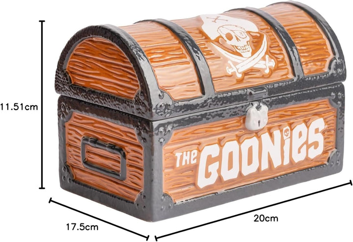 Grupo Erik Keksdose Keramik The Goonies - Aufbewahrungsbox mit Deckel Keksglas Gross 20 x 11,5 x 13,