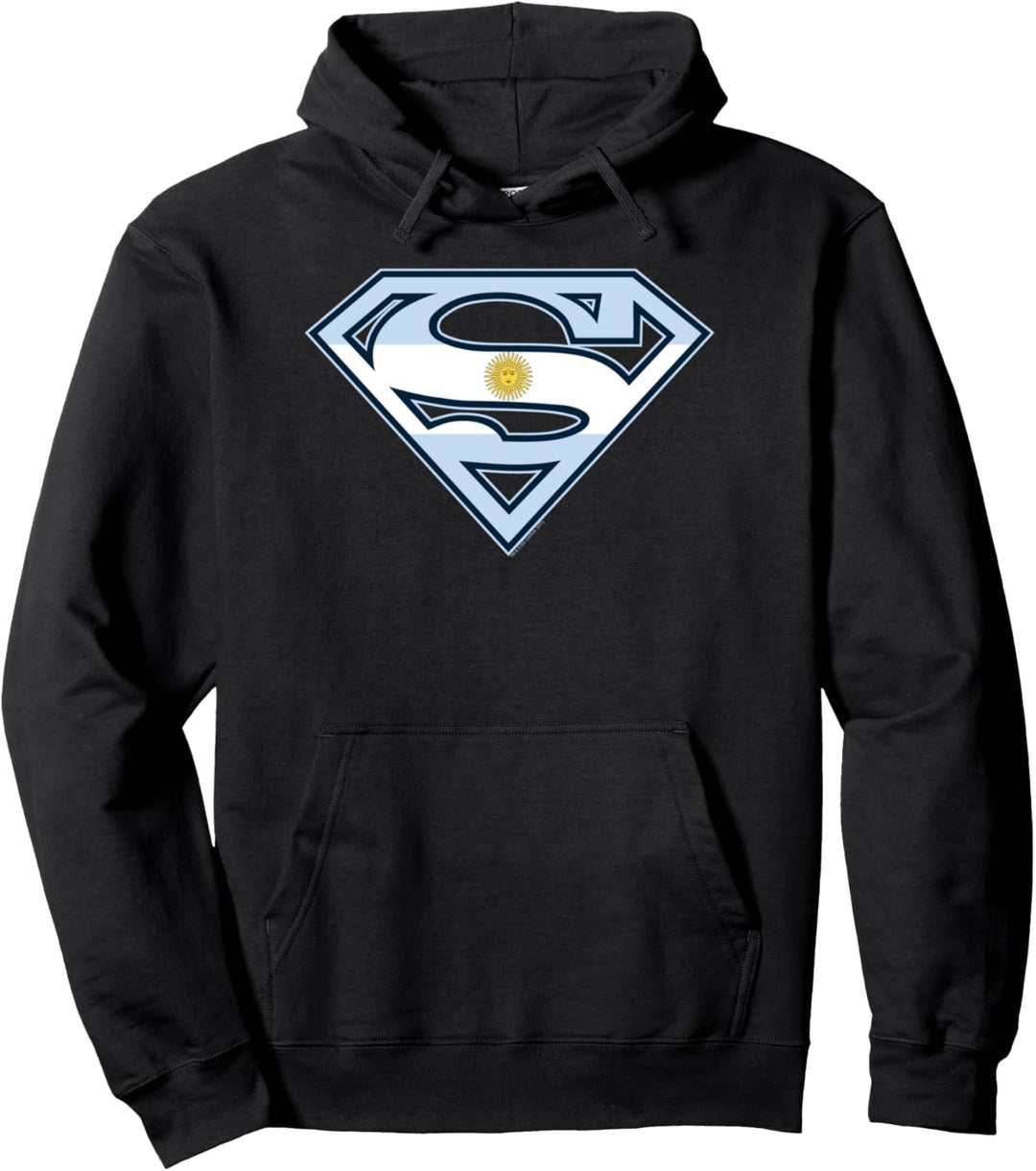 Superman Argentinian Shield Pullover Hoodie