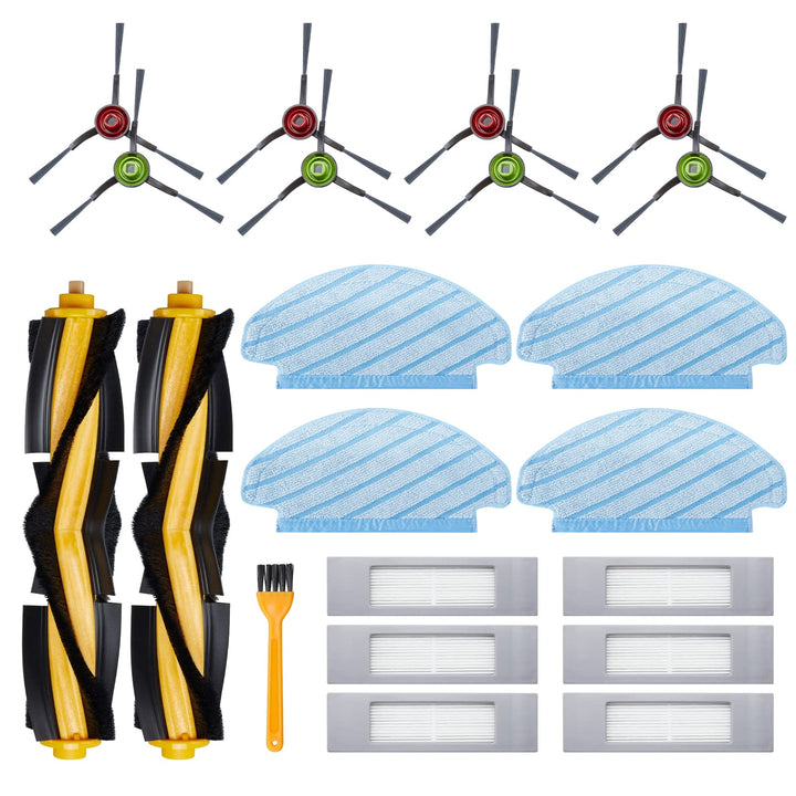 21 Stück Zubehörset für Yeedi vac Hybrid/Yeedi vac Max/Yeedi vac Station Staubsauger Ersatzteile 2 H