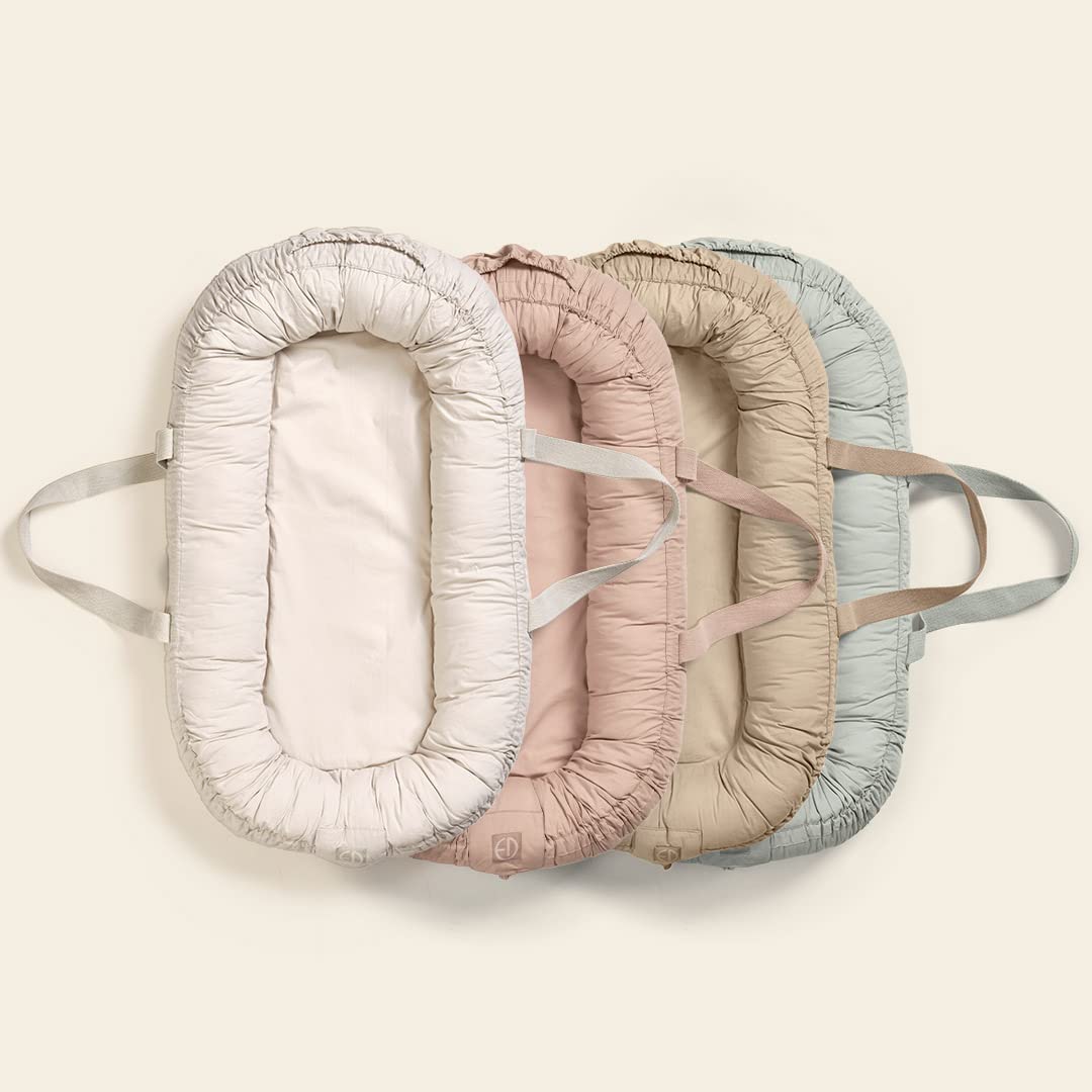 Elodie Details Babynest Kuschelnest Tragbare Babynestchen Neugeborene Kokon für Babys und Säuglinge,