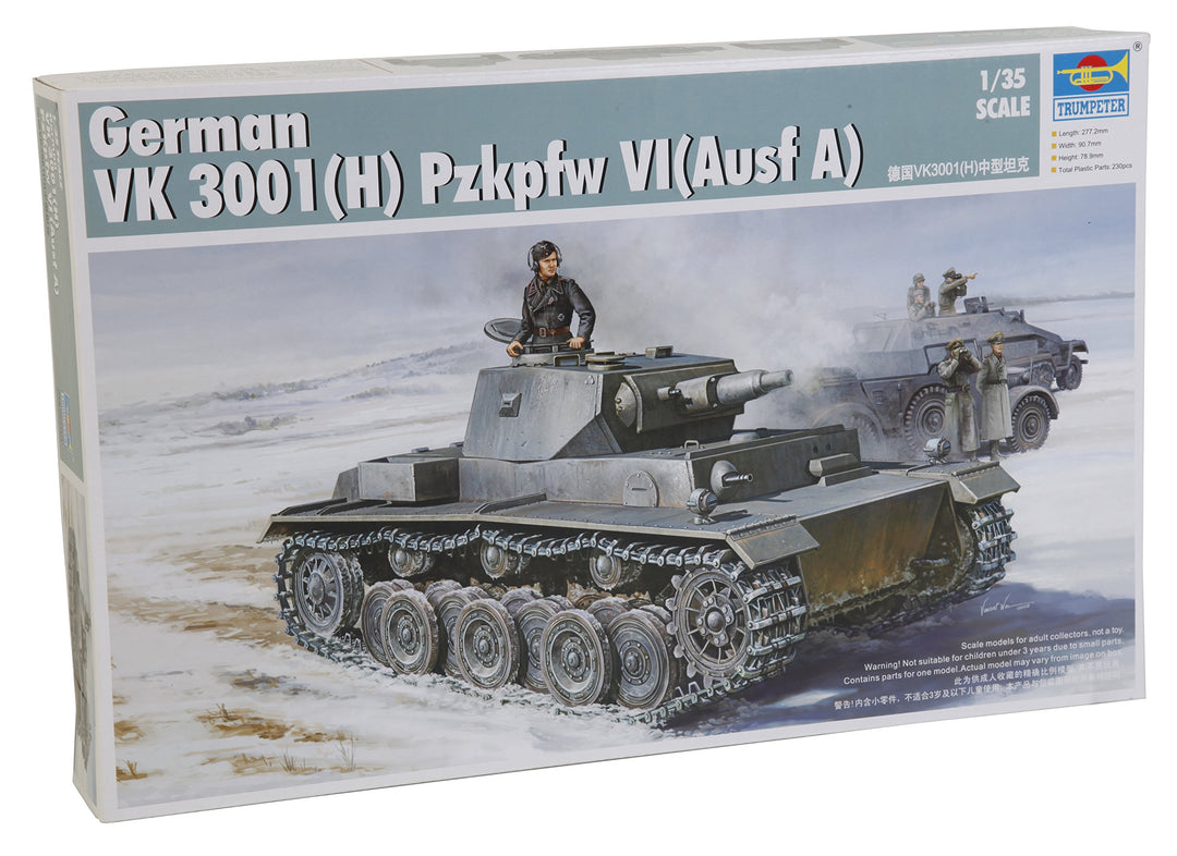 Trumpeter 01515 Modellbausatz German VK 3001 (H) PzKpfw VI (Ausf. A)