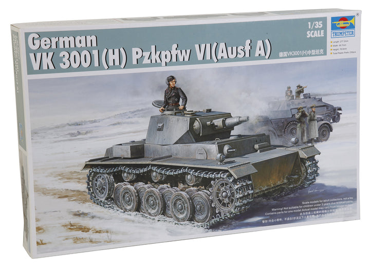 Trumpeter 01515 Modellbausatz German VK 3001 (H) PzKpfw VI (Ausf. A)