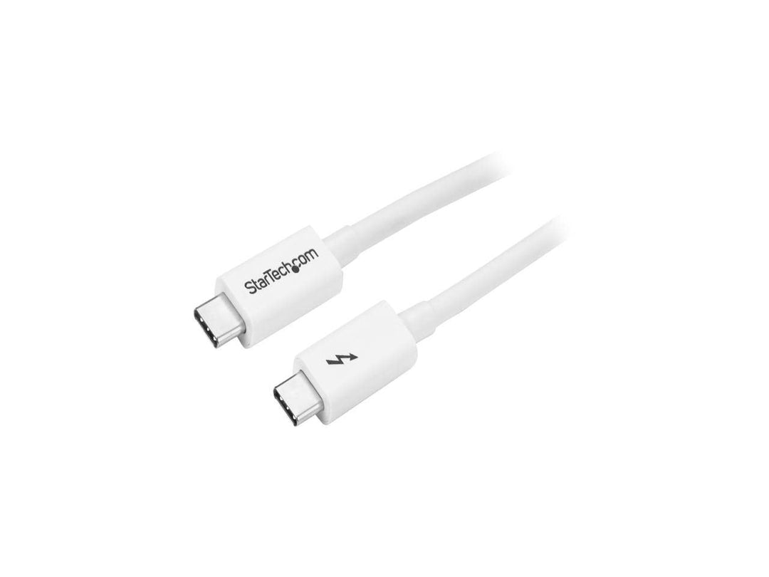 StarTech.com 1m Passives Thunderbolt 3 Kabel, 20Gbps, 100W PD, 4K Video, Thunderbolt Kabel, Kompatib