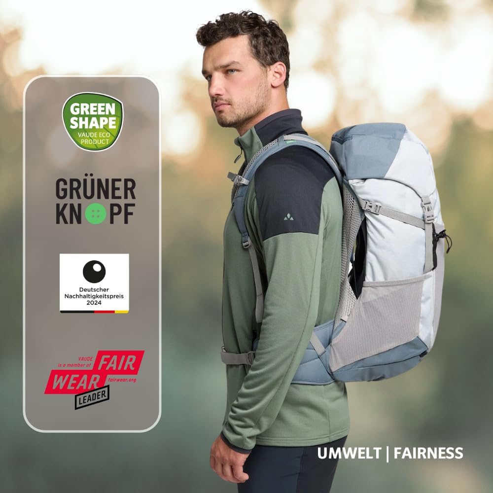 VAUDE Rucksaecke30-39L Brenta 30 Einheitsgrösse Pigeon Grey, Einheitsgröße Pigeon Grey