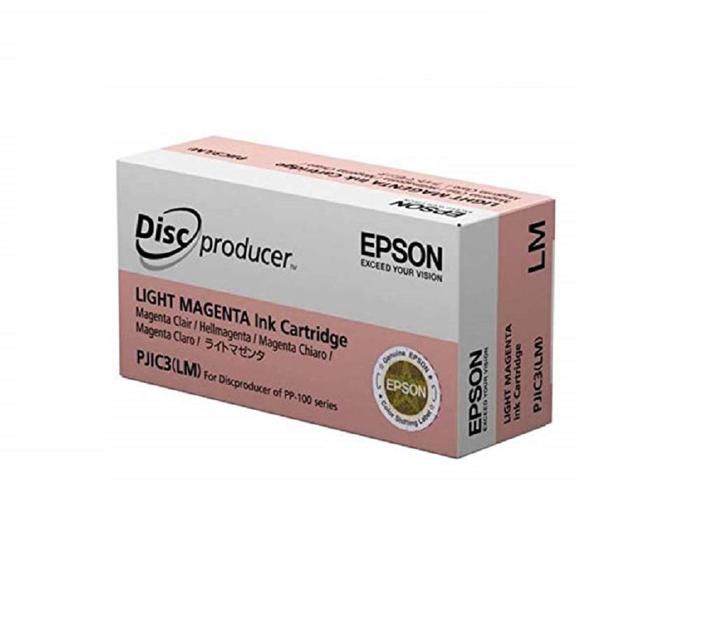 EPSON C13S020449 Cartridge PJIC3 für PP-100, hellmagenta One Size Hell Magenta, Hell Magenta