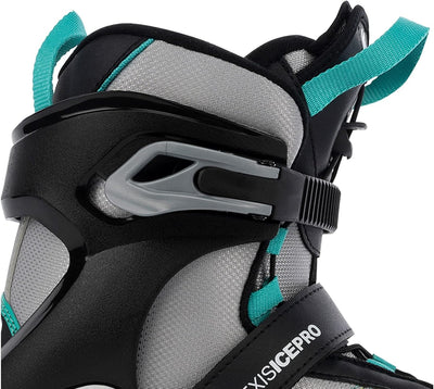 K2 Skates Damen Schlittschuhe Alexis Ice Pro, black - teal, 25F0016.1.1.070