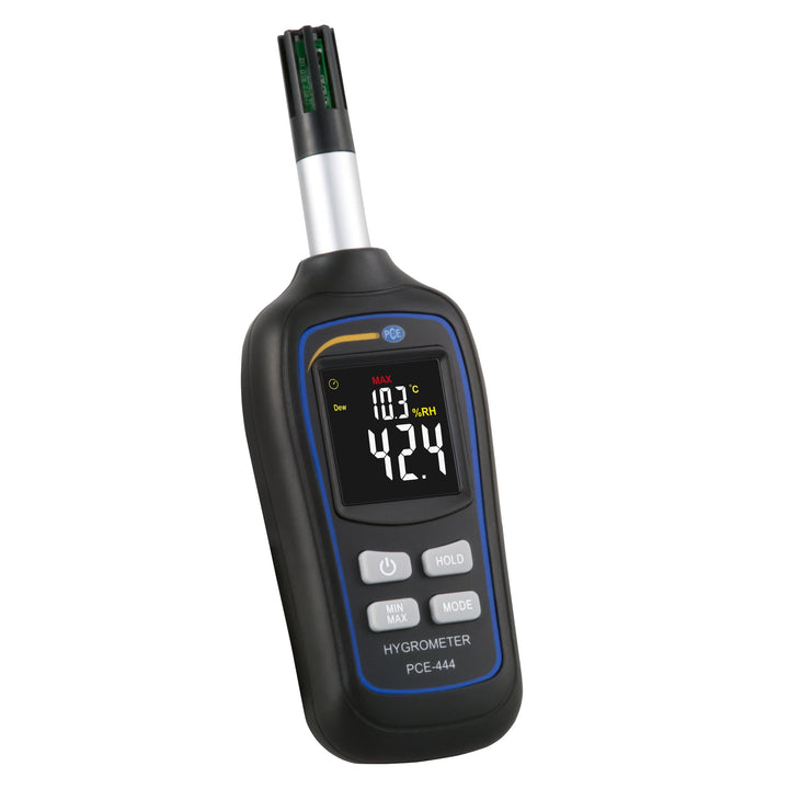 Mini-Hygrometer PCE-444 als Taschengerät für Luftfeuchte- und Lufttemperatur/zur orientierenden Mess