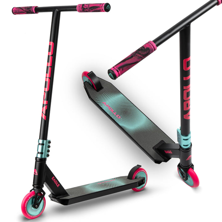 Apollo Stunt Scooter - Eagle, eloxierter Profi Stuntroller, Kinder Scooter mit ABEC 9 Kugellagern, 1