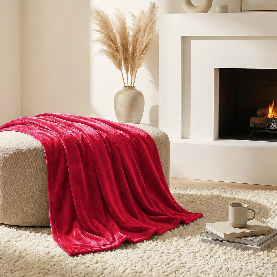 CozyLux Kuscheldecke Flauschig Decke 150x200 - XL Flanell Kuscheldecke 150x200, Weiche Sofa Decke, W