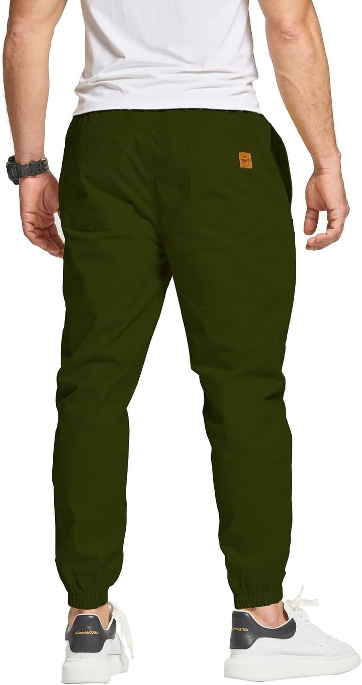 ZOXOZ Herren Hose Chino Cargo Hose Freizeithose Baumwolle Sporthose Casual Jogginghose Elastische Ta