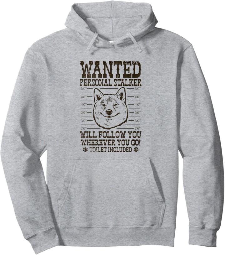 Persönlicher Stalker Hund Akita Shiba Inu Pullover Hoodie