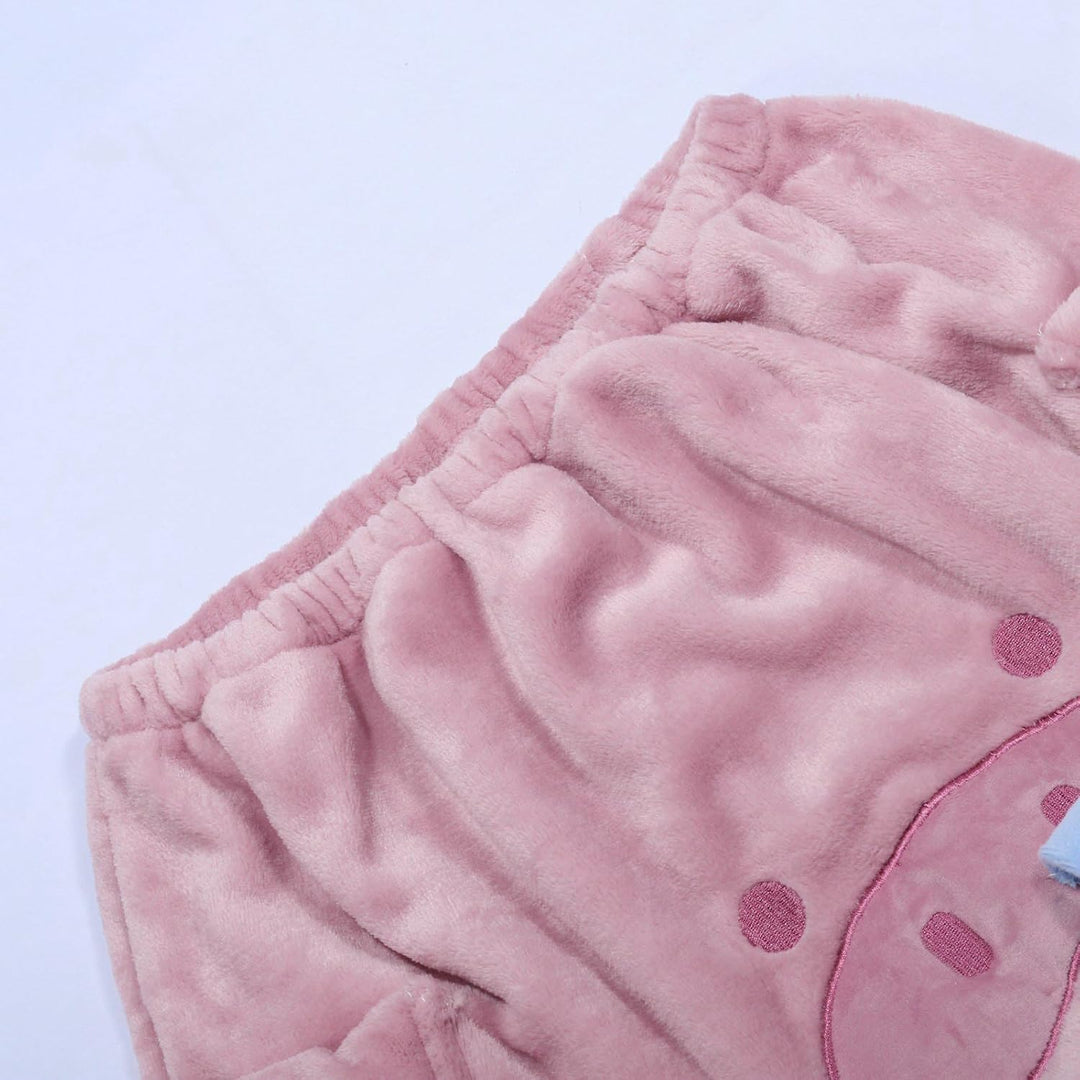 Schlafanzughose Herren Lustig Elefant Pyjamahose Couple Flying Elephant Shorts mit Rüssel Fun Nachtw