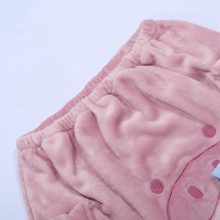 Schlafanzughose Herren Lustig Elefant Pyjamahose Couple Flying Elephant Shorts mit Rüssel Fun Nachtw