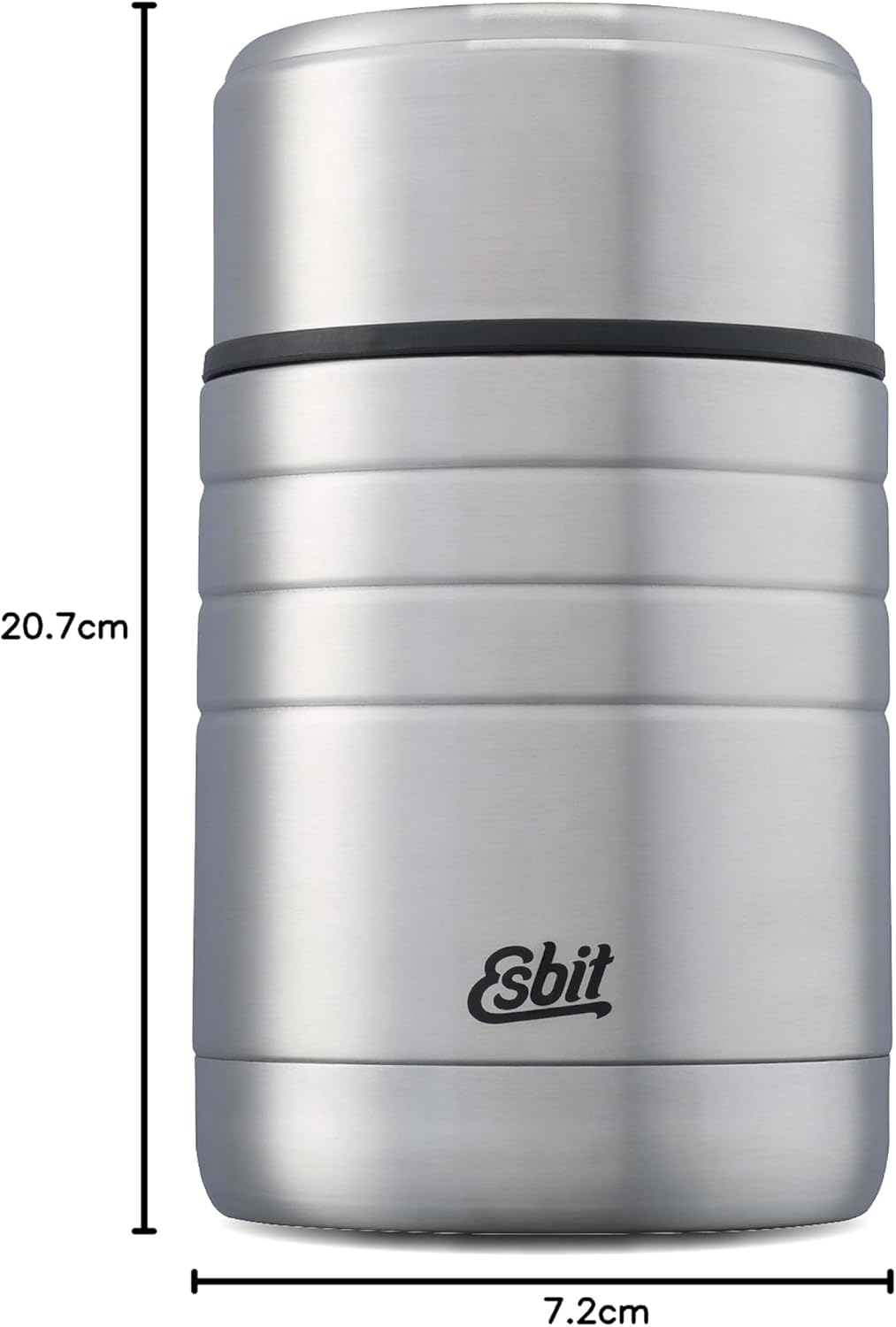 Esbit Thermobehälter Majoris für Essen - Warmhaltebehälter 800 ml in Edelstahl - aus Edelstahl für w