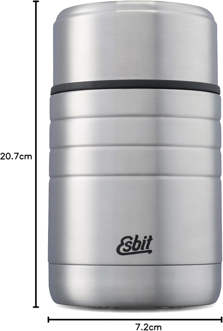Esbit Thermobehälter Majoris für Essen - Warmhaltebehälter 800 ml in Edelstahl - aus Edelstahl für w