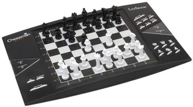 Lexibook CG1300 - Elektronisches Schachspiel mit sensitivem Spielbrett, 2 SPIELER Chessman Elite, Ch