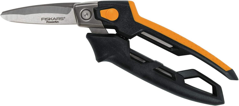 Fiskars Hochleistungsuniversalschneider, Bis zu 30% mehr Kraft, Länge 12 cm, Hitzebehandelte Klingen